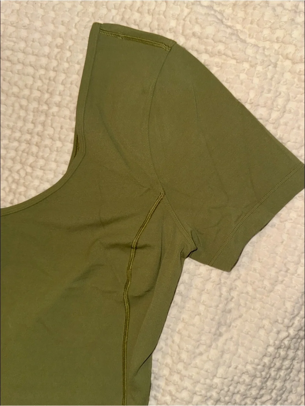 Lululemon Align T-Shirt in Bronze Green, size 6